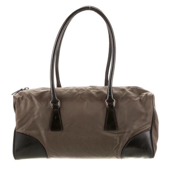 Prada Tessuto Shoulder Bag Size Box Brown - Picture 3 of 5